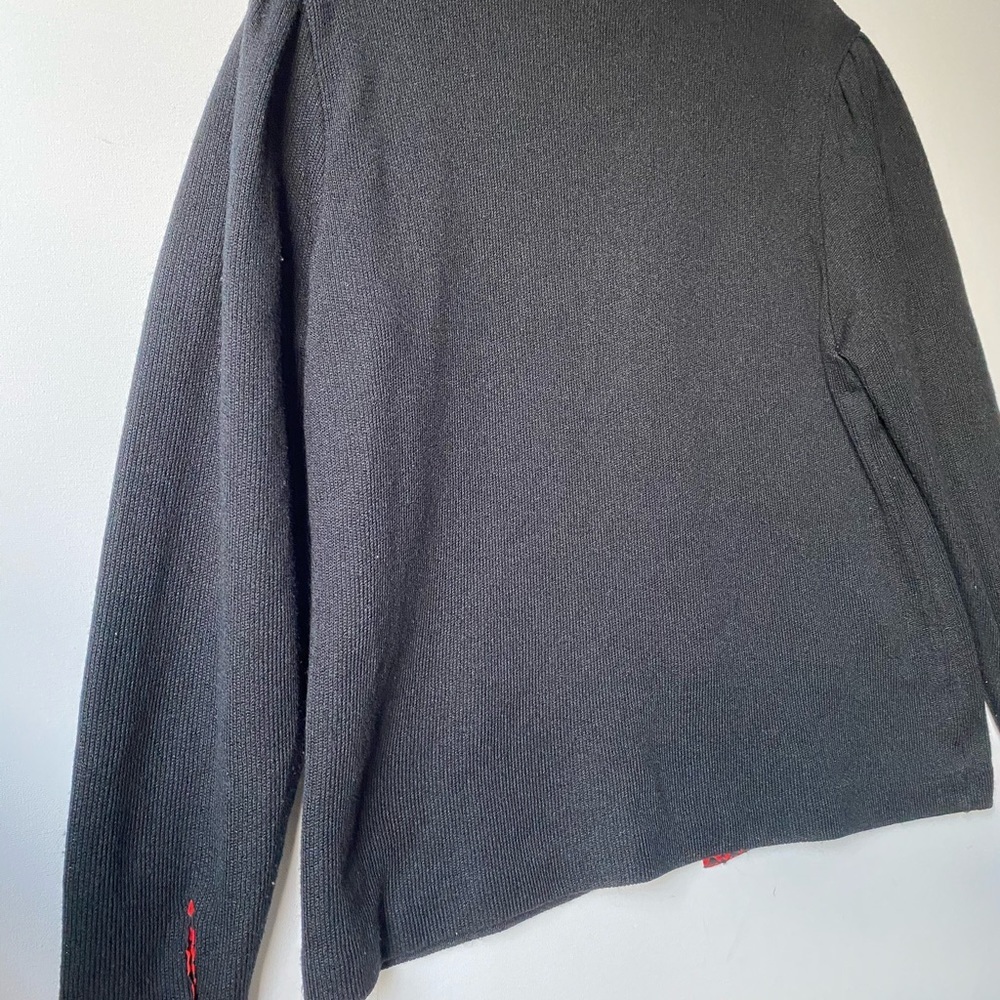 VTG Anastasia Long sleeve cardigan sweater, Sz 16 - Picture 6 of 6